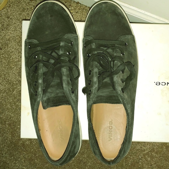Vince Other - VERY GENTLY USED VINCE SUEDE LEATHER BLACK LOW TOP